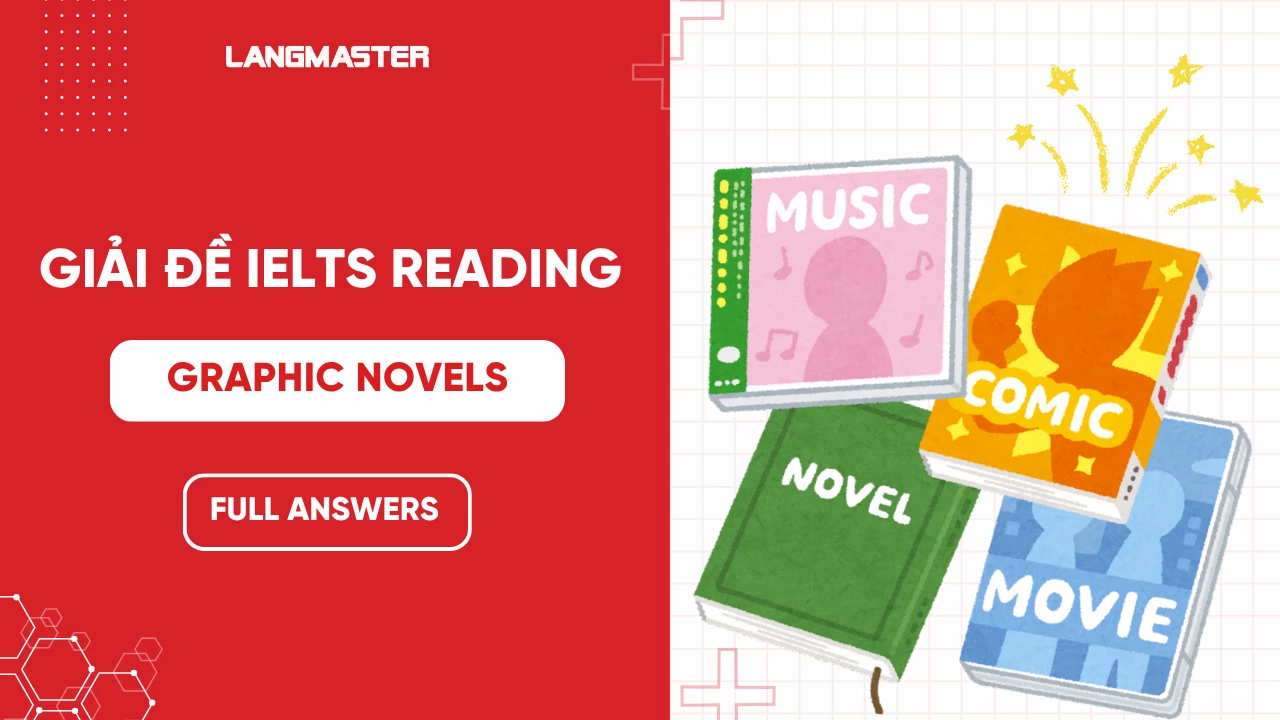 Giải đề IELTS Reading: Graphic Novels (FULL ANSWERS)