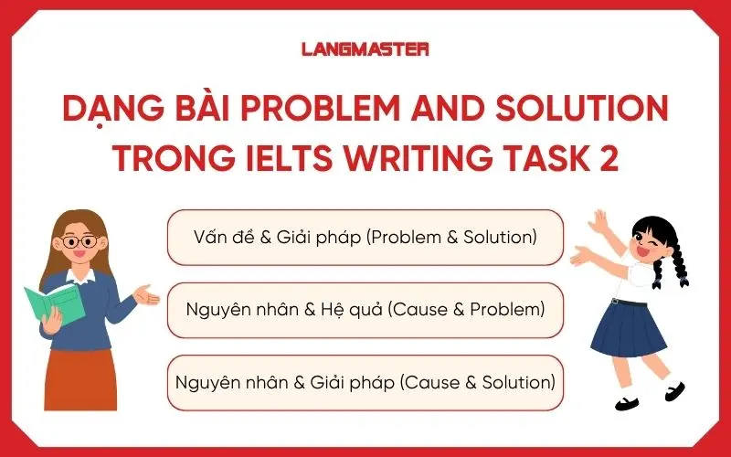 3 dạng bài Problem and Solution trong IELTS Writing Task 2