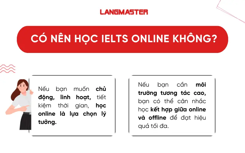 Có nên học IELTS online không?