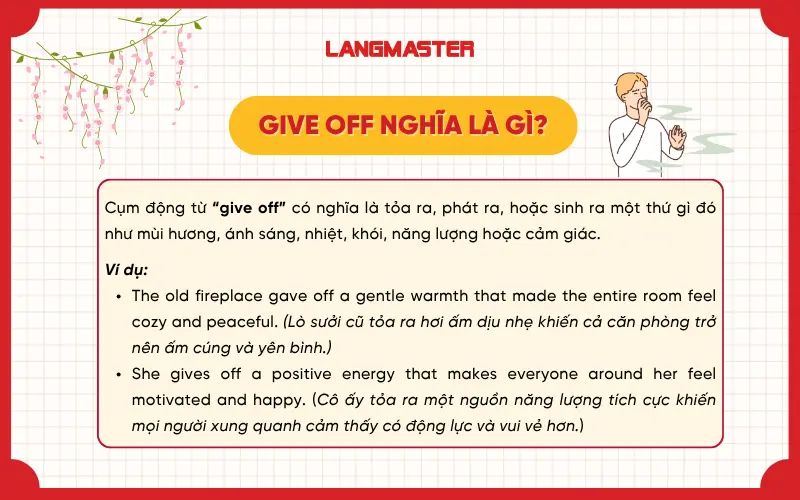 give off là gì