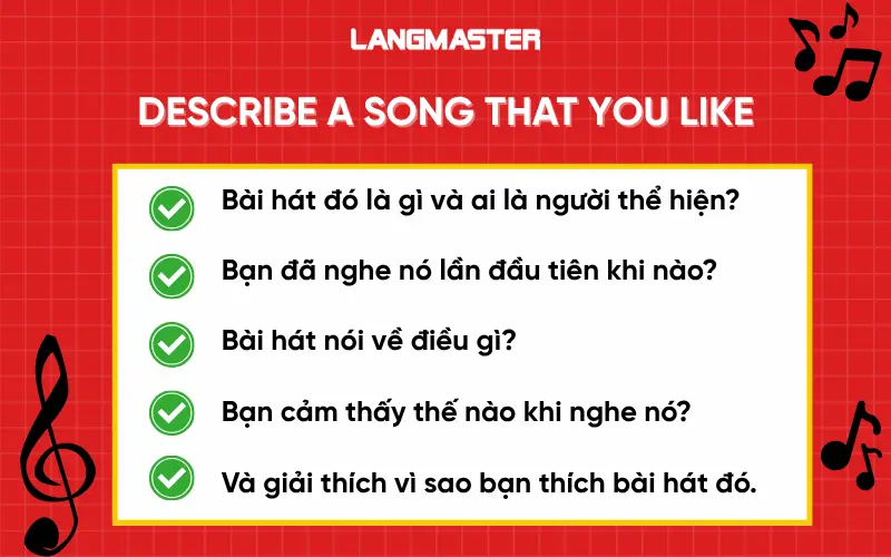 Describe a song that you like