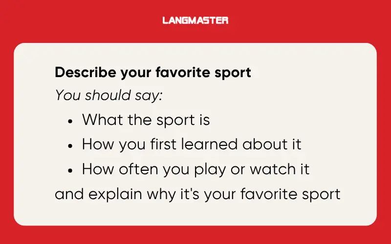 ví dụ về cue card ielts speaking