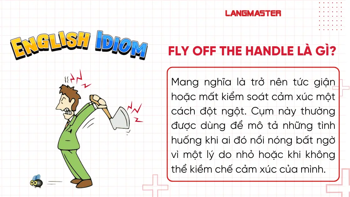 Fly off the handle là gì
