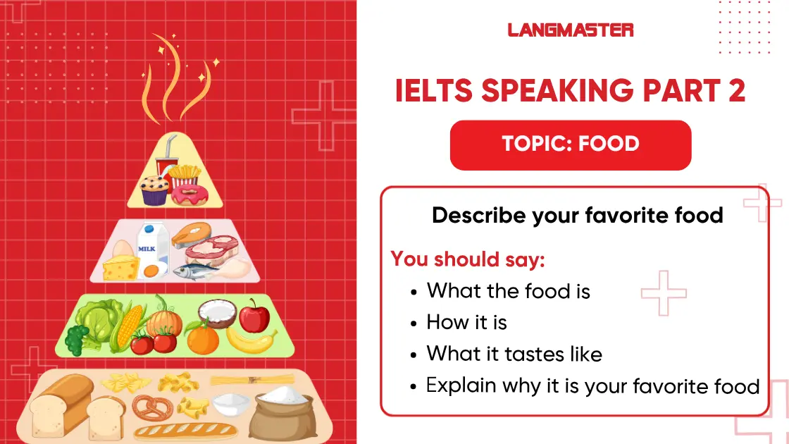 Câu hỏi IELTS Speaking Topic Food Part 2