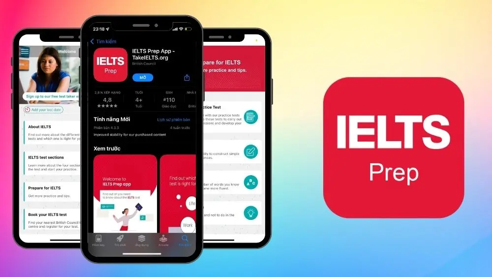 IELTS Prep App luyện ielts speaking