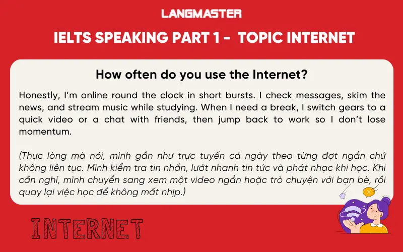 How often do you use the Internet?