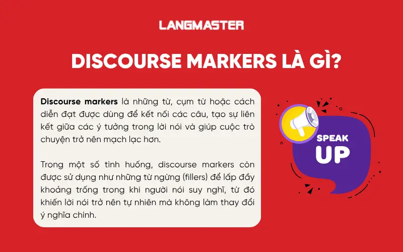 Discourse markers là gì?