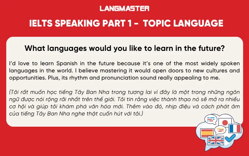 What languages would you like to learn in the future?