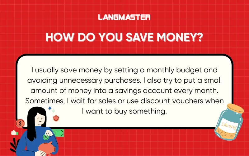 How do you save money?