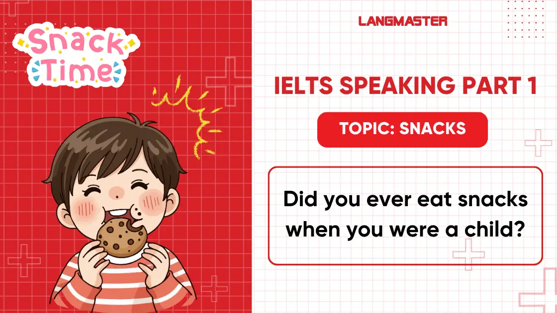 Did you ever eat snacks when you were a child?