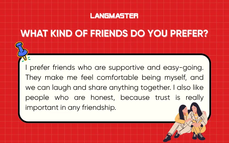 What kind of friends do you prefer?