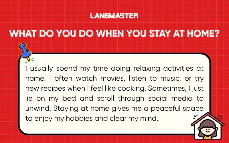 What do you do when you stay at home?
