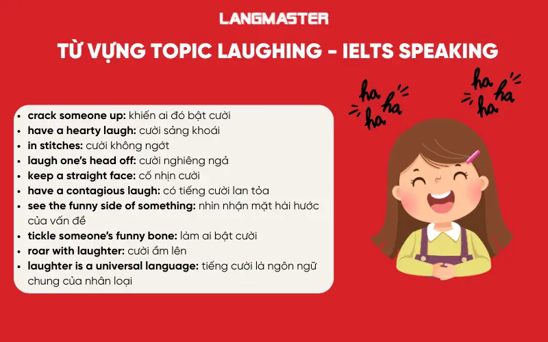 Từ vựng Topic Laughing IELTS SPEAKING PART 1