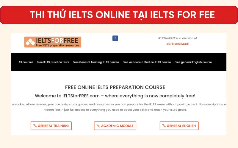 Thi thử IELTS tại IELTS For Free
