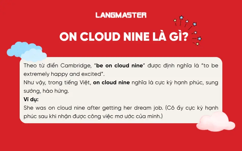 on cloud nine - định nghĩa
