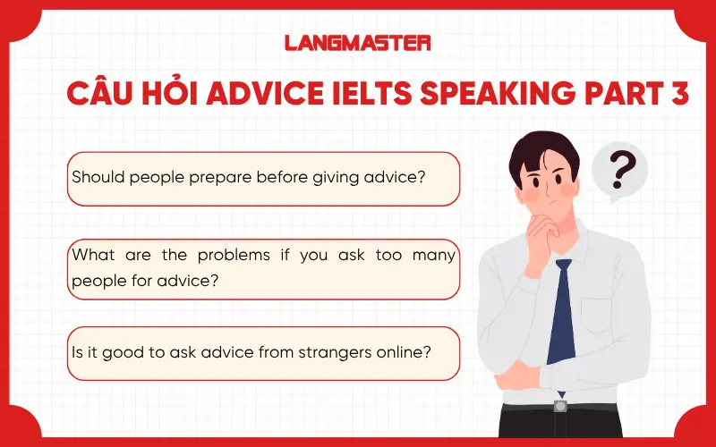 Câu hỏi Topic Advice IELTS Speaking Part 3