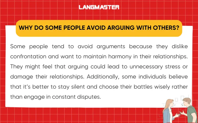Sample Answer IELTS Speaking Part 3 Argument