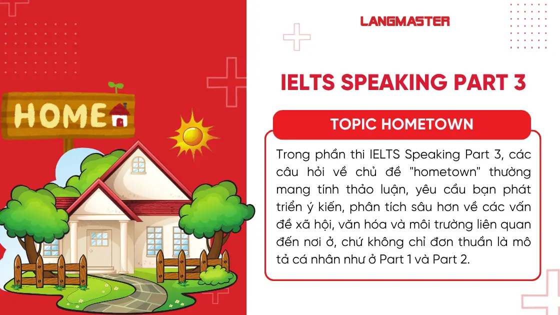 Tổng hợp câu hỏi IELTS Speaking Part 3 topic Hometown