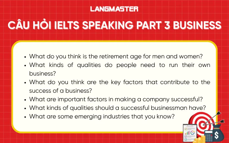 Câu hỏi IELTS Speaking Part 3 chủ đề Business