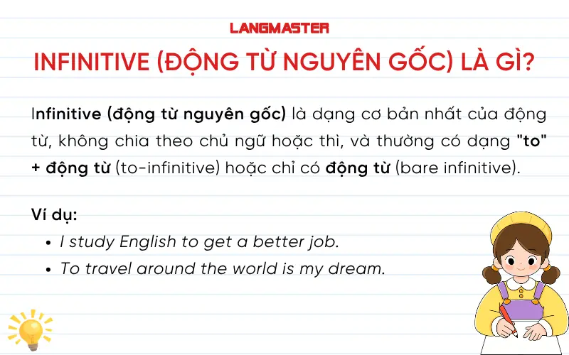 Infinitive là gì?