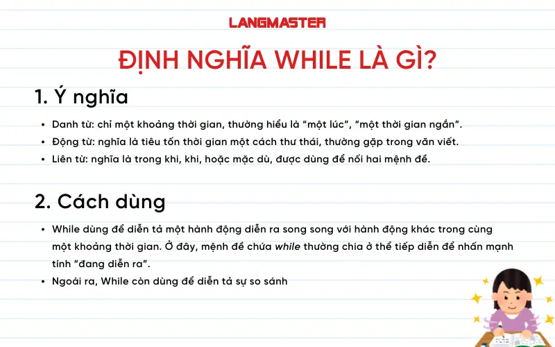 Định nghĩa While là gì?