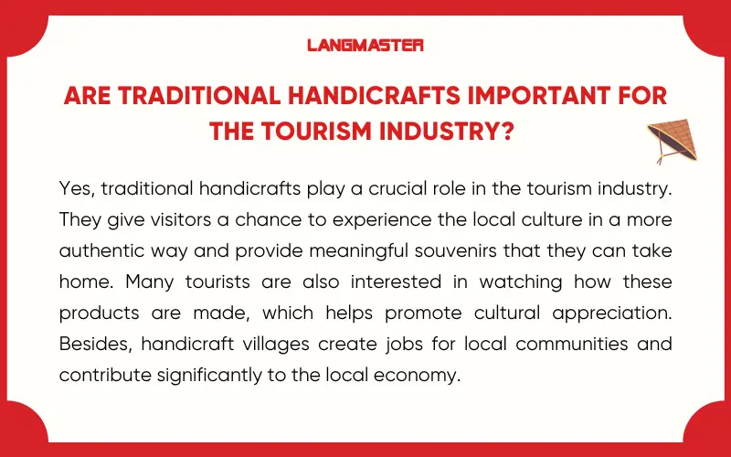 Bài mẫu IELTS Speaking Part 3 Handicraft