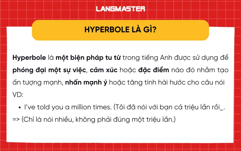 Hyperbole là gì?