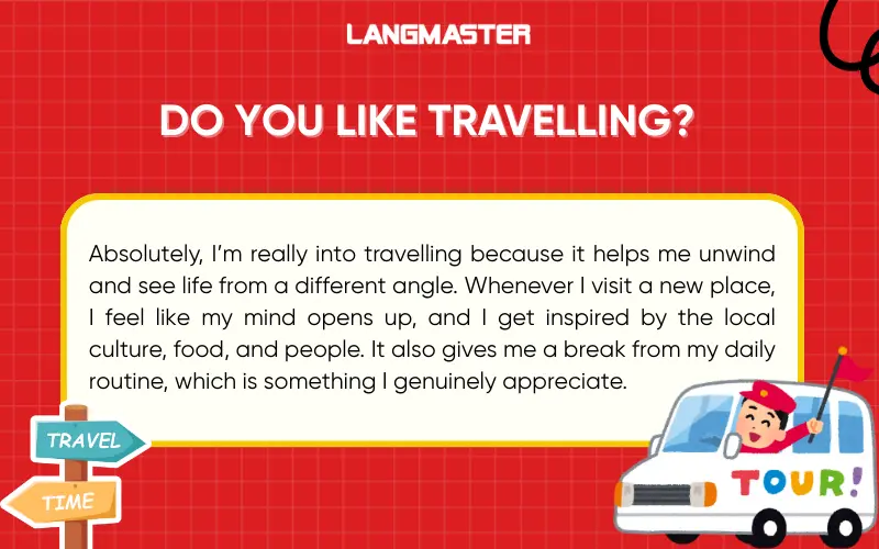 Do you like travelling?