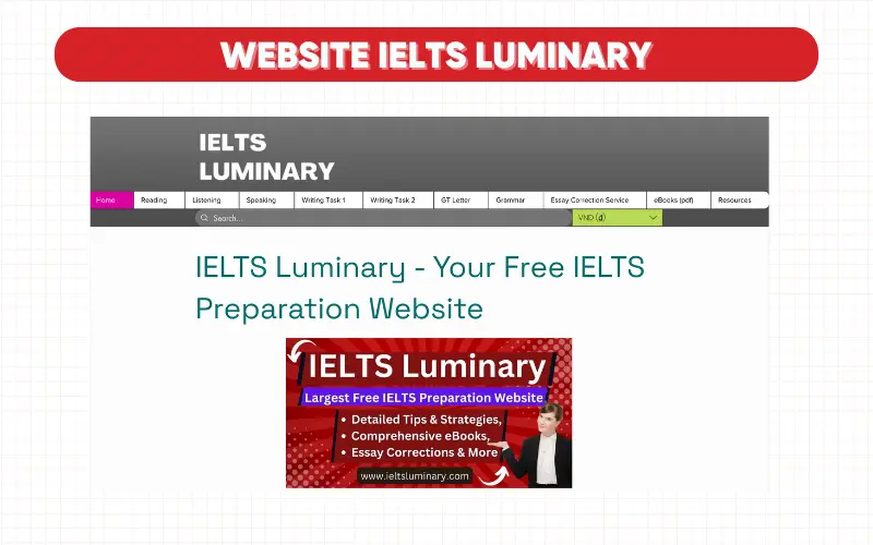 web IELTS Luminary