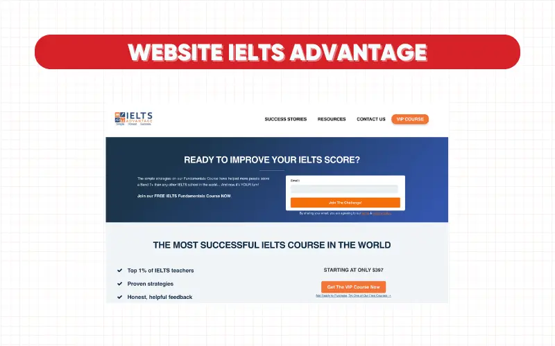 IELTS Advantage web