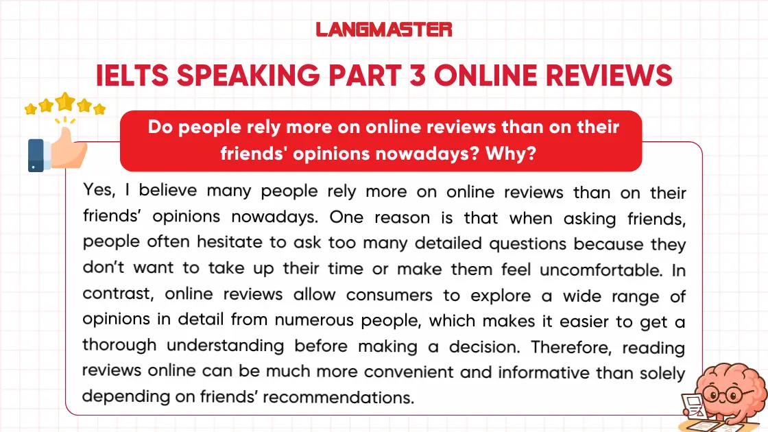 Bài mẫu IELTS Speaking Part 3 topic Relaxation thường gặp