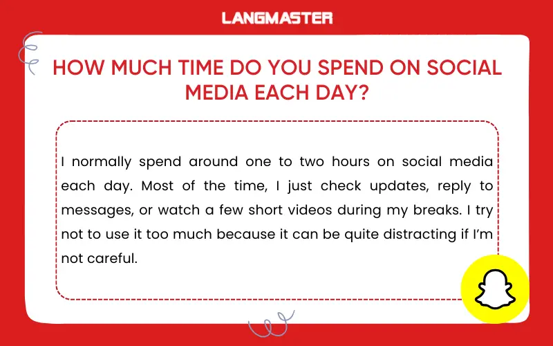 Bài mẫu topic Social Media IELTS Speaking part 1