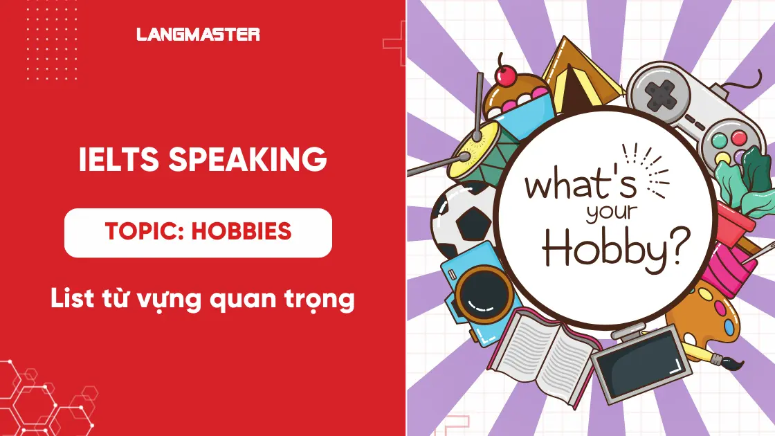 IELTS Speaking Vocabulary Topic Hobbies
