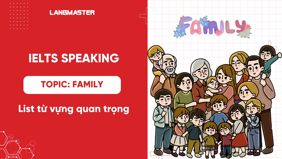 IELTS Speaking Vocabulary Topic Family