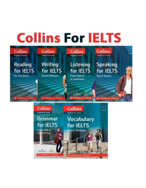 Sách học IELTS 6.0: Collins English for IELTS