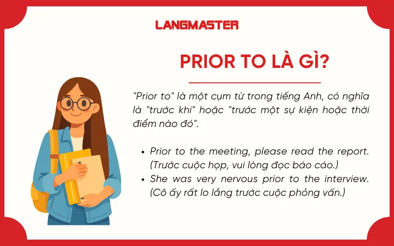 Prior to là gì?