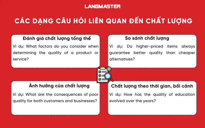 Dạng câu hỏi Quality trong IELTS Speaking Part 3