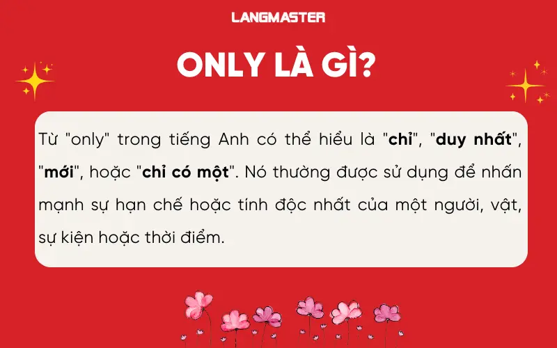 Only là gì?
