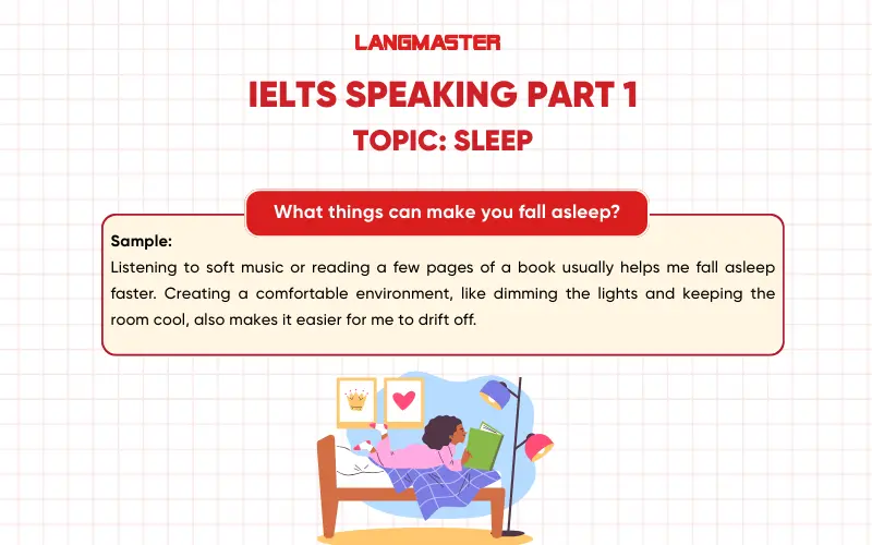 What things can make you fall asleep?