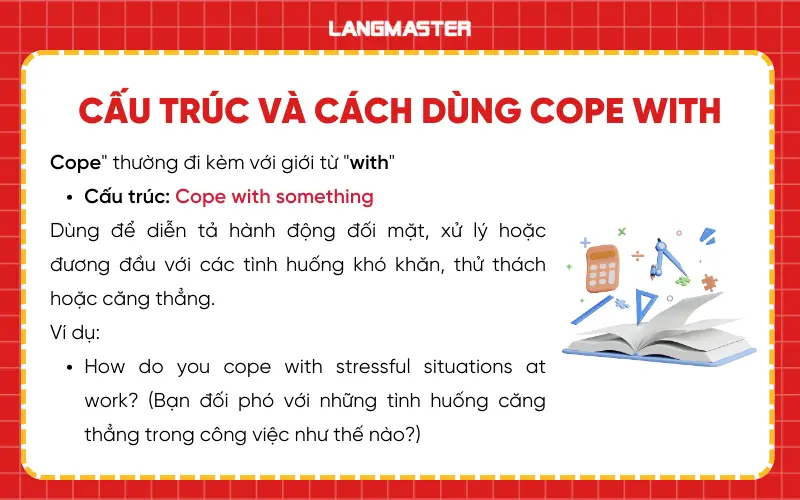 Cấu trúc và cách dùng cope with