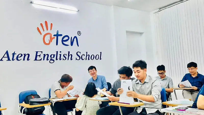 trung tâm tiếng anh uy tín cho người đi làm Aten English