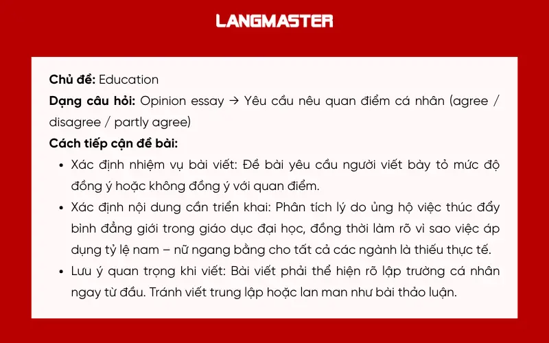 Phân tích đề bài Cambridge IELTS 5 Writing Task 2 Test 1