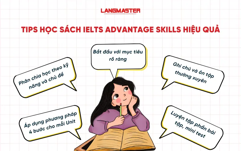 Tips học sách IELTS Advantage Skills 