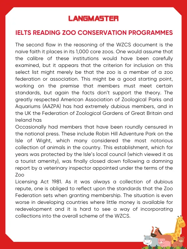 Bài đọc IELTS Reading theo chủ đề Animals