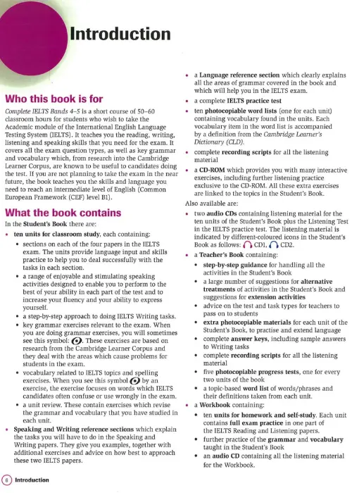 Complete IELTS band 4-5 nội dung sách 