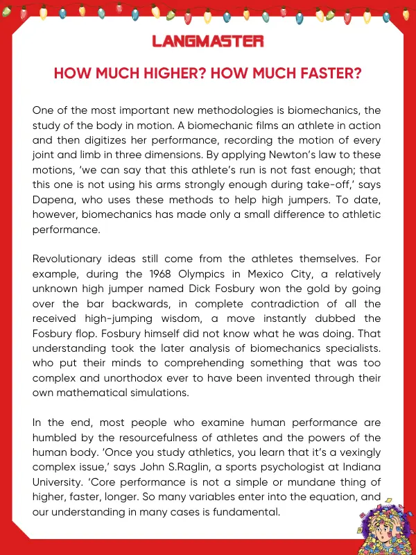 How much higher? How much faster?