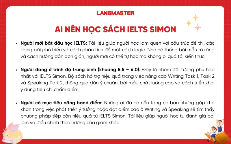 Ai nên học bộ sách IELTS Simon?