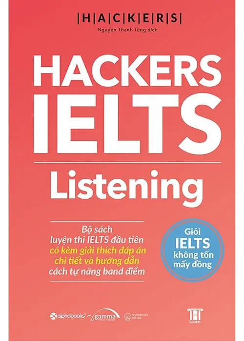 Sách Hackers IELTS Listening