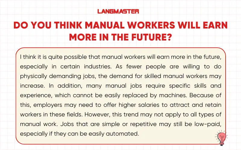 Bài mẫu IELTS Speaking part 3 Energy