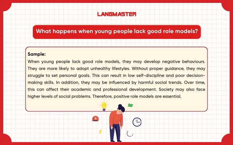 IELTS Speaking Part 3 What happens when young people lack good role models?